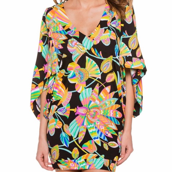 Trina Turk Dresses & Skirts - Trina Turk | The “Tahitian” Mini /Coverup